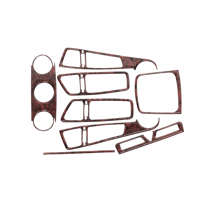 Накладки на панель (Meric) Карбон для Kia Ceed 2007-2012 рр