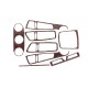 Накладки на панель (Meric) Титан для Kia Ceed 2007-2012 рр