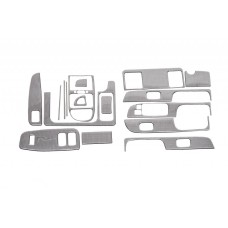 Накладки на панель (1998-2000) Карбон для Nissan Patrol Y61 рр