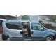 Рейлинги Хром Стандартная, Металлические ножки для Fiat Doblo II 2010-2022 гг