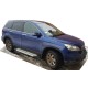 Бокові пороги Allmond Grey (2 шт., алюм.) для Honda CRV 2007-2011 рр