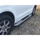 Бокові пороги Tayga V2 (2 шт., алюміній) Коротка база для Fiat Doblo III 2023- рр