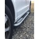 Бокові пороги Tayga V2 (2 шт., алюміній) Коротка база для Fiat Doblo III 2023- рр