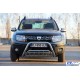 Кенгурятник WT002 (нерж) для Dacia Duster 2008-2018 рр