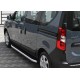 Бокові пороги Fullmond (2 шт., Алюміній) для Dacia Dokker 2013-2022 рр