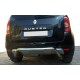 Задняя дуга скоба AK007 (нерж.) для Renault Duster 2008-2017 гг