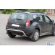 Задняя дуга скоба AK007 (нерж.) для Renault Duster 2008-2017 гг