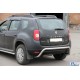 Задняя дуга скоба AK007 (нерж.) для Renault Duster 2008-2017 гг