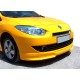 Передняя нижняя юбка (под покраску) для Renault Fluence 2009-2016 гг
