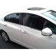 Зовнішня окантовка вікон Carmos (4 шт, нерж) для Honda Civic Sedan IX 2011-2016 рр