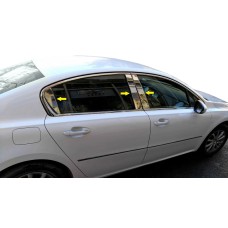 Накладки на стійки (нерж) для Peugeot 508 2010-2018 рр