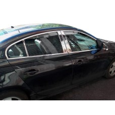 Накладки на стійки (нерж) для Renault Fluence 2009-2016 рр