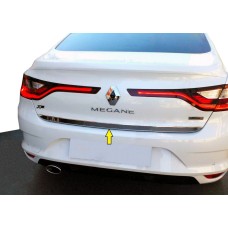 Кромка багажника (Sedan, нерж) Carmos - Турецька сталь для Renault Megane IV 2016-2025 рр