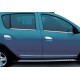 Накладки на ручки (4 шт., нерж.) Carmos - Турецька сталь для Renault Logan MCV 2013-2022 рр