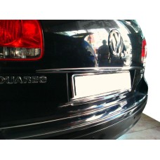 Хром планка над номером (нерж) для Volkswagen Touareg 2002-2010 гг