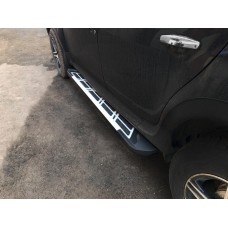 Бокові пороги Sunrise (2 шт., Алюміній) для Renault Duster 2008-2017 рр