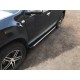 Бокові пороги Maya V1 (2 шт., алюміній) для Dacia Duster 2008-2018 рр