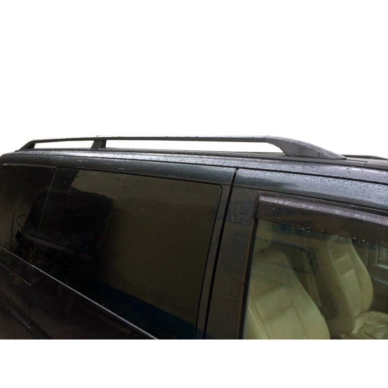 Чорні рейлінги Металеві ніжки для Mercedes Vito W638 1996-2003 рр