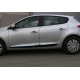 Молдинг дверний (HB, 4 шт, нерж) для Renault Megane III 2009-2016 рр