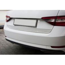 Кромка багажника (нерж) Carmos - Турецька сталь для Skoda Superb 2015-2024 рр