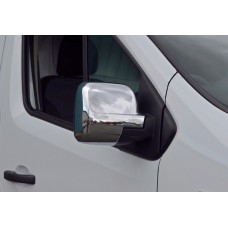 Накладки на дзеркала (2 шт., пласт) для Nissan NV300/Primastar 2016-рр