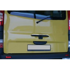 Хром планка на задню ручку (верхня, нерж) для Renault Trafic 2001-2015 рр