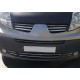 Накладки на решетку бампера (6 шт, нерж) для Renault Trafic 2001-2015 гг