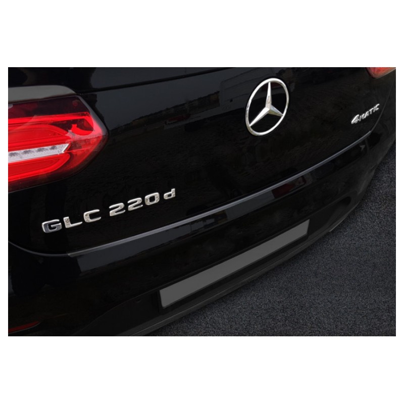 Накладка на задній бампер (ABS) для Mercedes GLC coupe C253