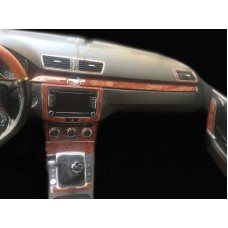 Накладки на панель Дерево для Volkswagen Passat B7 2012-2015рр