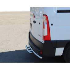 Задня дуга AK011 (нерж.) для Renault Master 2011-2023 рр