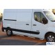 Бічні труби BB002 (2 шт., нерж.) Середня база для Opel Movano 2010-2021 рр