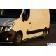 Бічні труби BB002 (2 шт., нерж.) Середня база для Opel Movano 2010-2021 рр