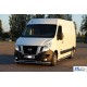 Передній захист ST016 (нерж.) для Nissan NV400 2010-2024 рр