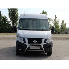 Кенгурятник WT022 (нерж.) для Renault Master 2011-2023 рр