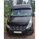 Козирьок на лобове скло V2 (чорний глянець, 5мм) для Iveco Daily 2006-2014 рр