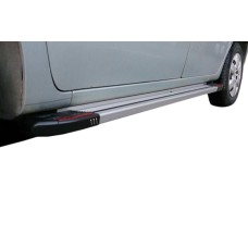 Бокові пороги Rainbow (2 шт., Алюміній) Коротка база для Mercedes Citan 2013-2021 рр