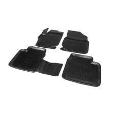 Гумові килимки (4 шт, Niken 3D) для Citroen C-Elysee