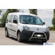Кенгурятник WT003/004 (нерж.) з написом, 60 мм для Renault Kangoo 2008-2020 рр