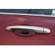 Накладки на ручки (4 шт, нерж) Carmos - Турецька сталь для Renault Modus 2005-2012 рр