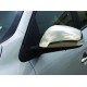 Накладки на дзеркала (2 шт, нерж.) Carmos - Турецька сталь для Renault Fluence 2009-2016 рр