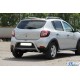 Задняя дуга AK007 (нерж) для Dacia Sandero 2013-2020 гг