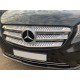 Накладки на решітку 2014-2020 (5 шт, BlackChrome) для Mercedes Vito / V-class W447 2014- рр