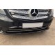 Накладки на решітку бампера (2 шт, нерж) Vito вантажний (чорний хром) для Mercedes Vito / V-class W447 2014- рр