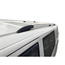 Рейлінги Хром DORA (метал. крепл.) Тільки на коротку базу для Volkswagen T4 Caravelle/Multivan