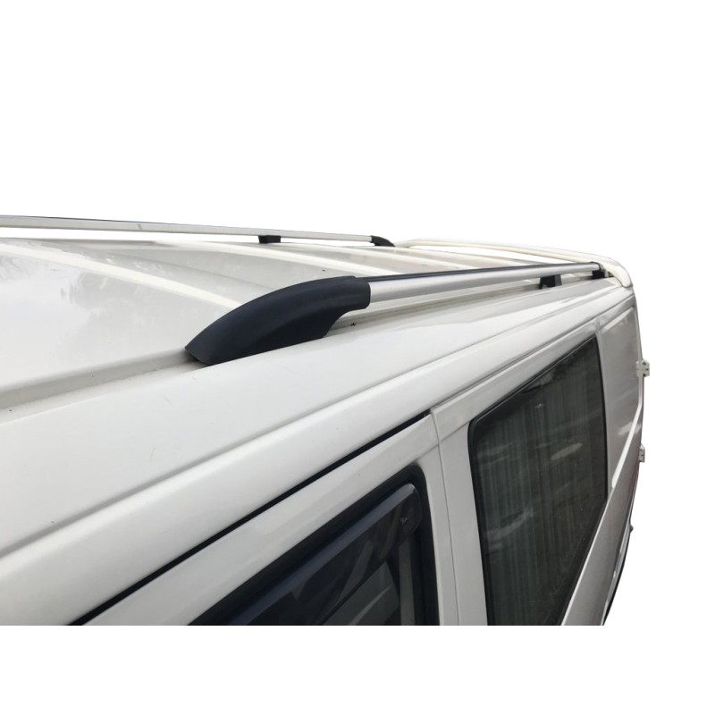 Рейлінги Хром DORA (метал. крепл.) Тільки на коротку базу для Volkswagen T4 Caravelle/Multivan