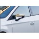 Накладки на дзеркала (2 шт., нерж) для Seat Leon 2013-2020 рр Накладки на дзеркала (2 шт., нерж) для Seat Leon 2013-2020 рр