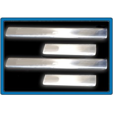 Накладки на пороги OmsaLine (4 шт, нерж) для Seat Cordoba 2000-2009 рр
