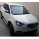 Бокові пороги Line (2 шт., Алюміній) для SsangYong Korando 2010-2019 рр