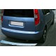 Накладка на задній бампер OmsaLine (нерж) Матова для Renault Lodgy 2013-2022 рр