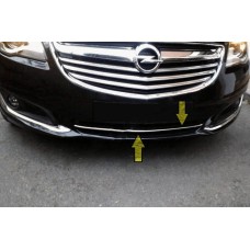 Накладки на решітку бампера (нерж) для Opel Insignia 2008-2017 рр